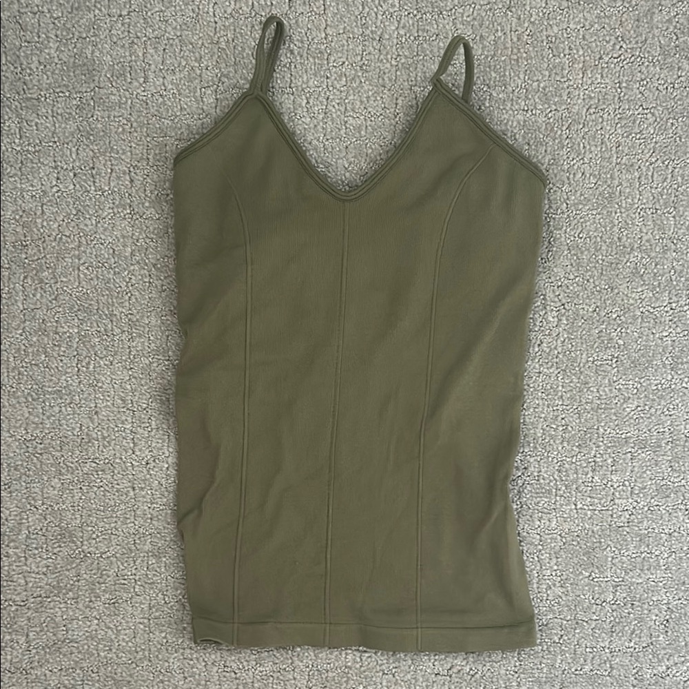 Green Aura Athletic Tank